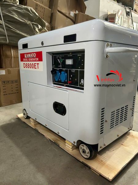 Máy phát điện chạy dầu Kamato D8800ET