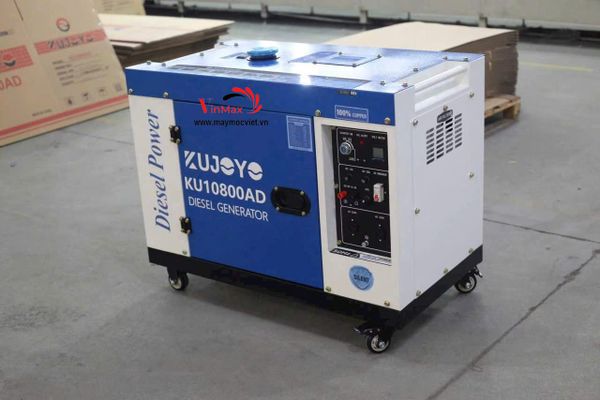 Máy Phát Điện Chạy Dầu Diesel 7.5KW Kujoyo KU10800AD Đề Điện