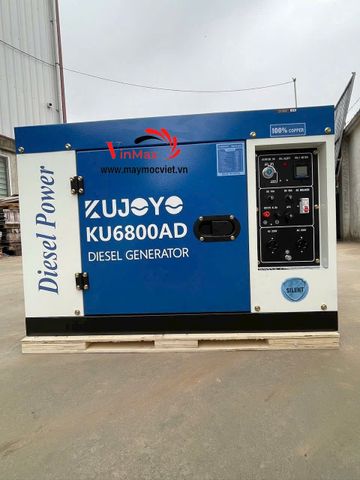 Máy Phát Điện Chạy Dầu Diesel 5KW Kujoyo KU6800AD