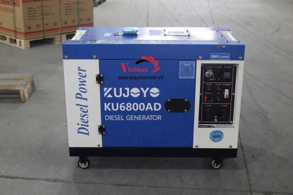 Máy Phát Điện Chạy Dầu Diesel 5KW Kujoyo KU6800AD