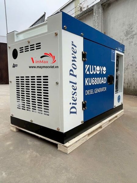 Máy Phát Điện Chạy Dầu Diesel 5KW Kujoyo KU6800AD