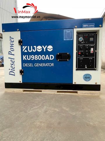Máy Phát Điện Chạy Dầu Diesel 7KW Kujoyo KU9800AD Đề Điện