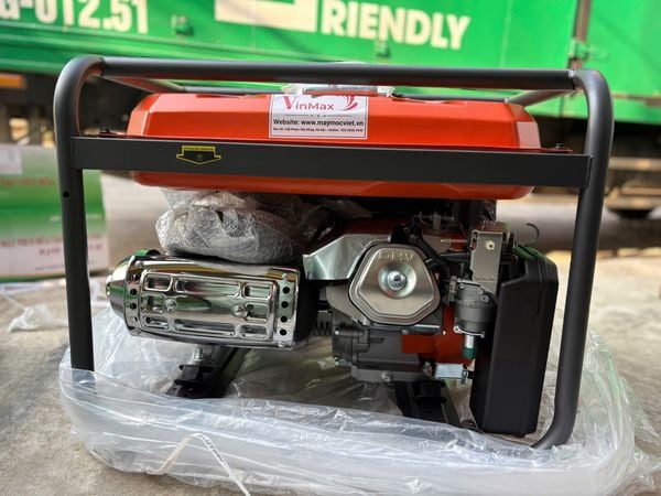 Máy Phát Điện Chạy Xăng 5kW Lutian LT6500EN-9 Đề Điện