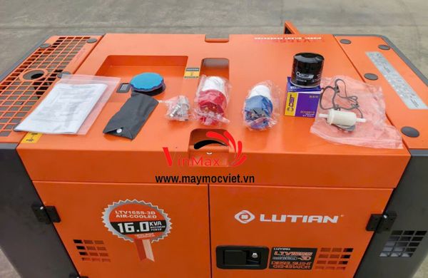 Máy Phát Điện Diesel Chống Ồn Lutian 16kVA
