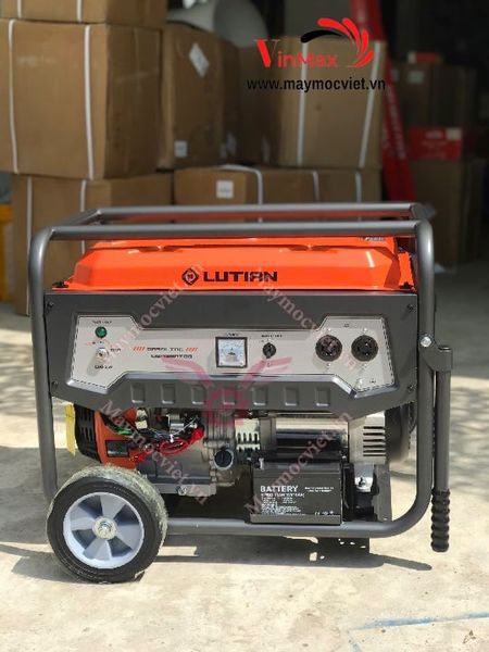 Máy Phát Điện Chạy Xăng 5Kw Lutian LT6500EN-6
