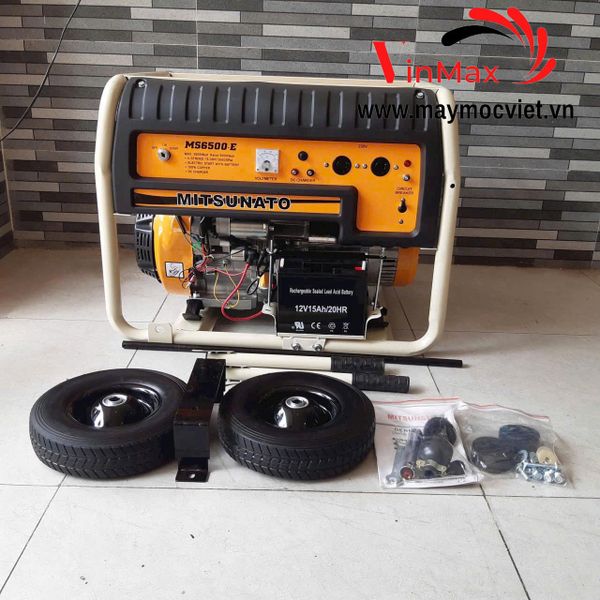 Máy Phát Điện Xăng 5kW Mitsunato MS6500