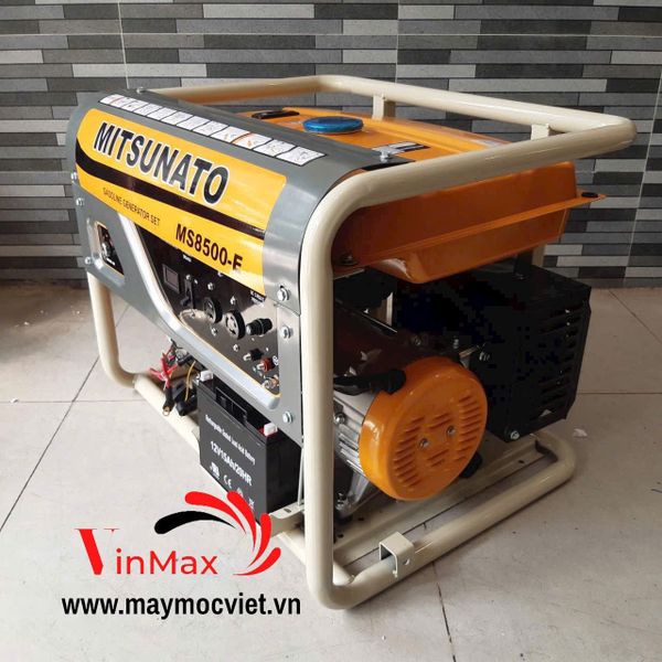 Máy Phát Điện Xăng 7kW Đề Điện Mitsunato MS8500E