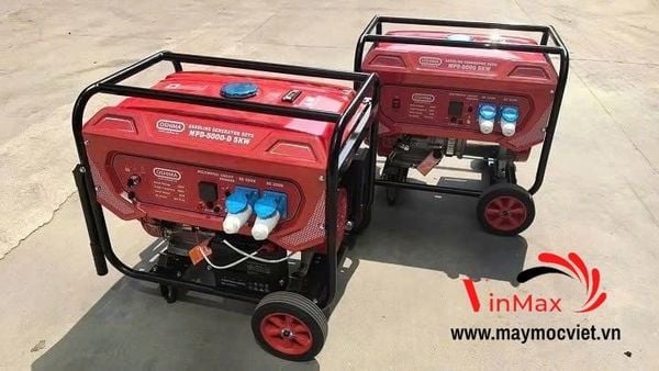 Máy Phát Điện Chạy Xăng 5KW Oshima MPD-5000-D Có Đề
