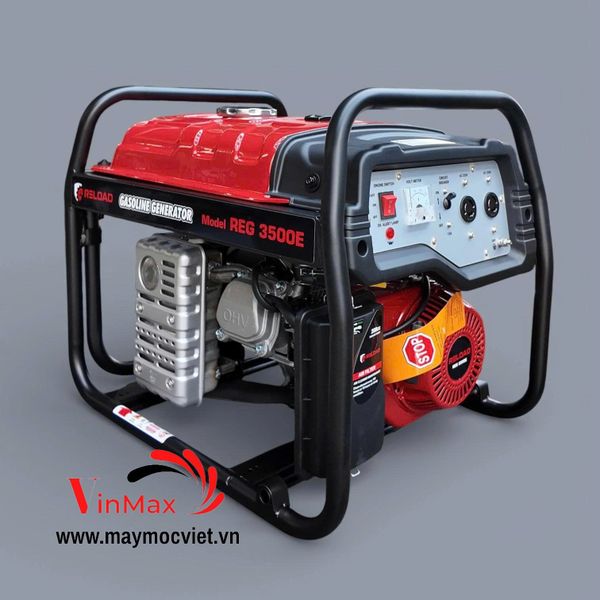 Máy Phát Điện Xăng 3.2KW Reload REG 3500E Đề Nổ