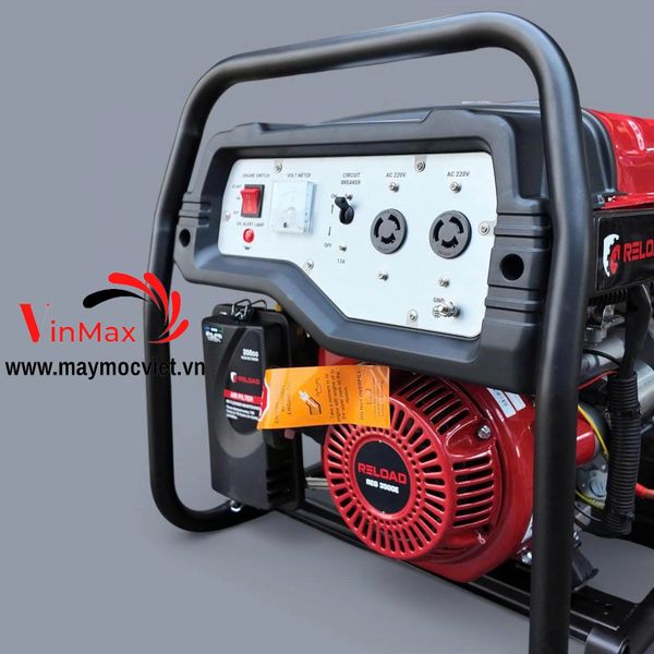 Máy Phát Điện Xăng 3.2KW Reload REG 3500E Đề Nổ