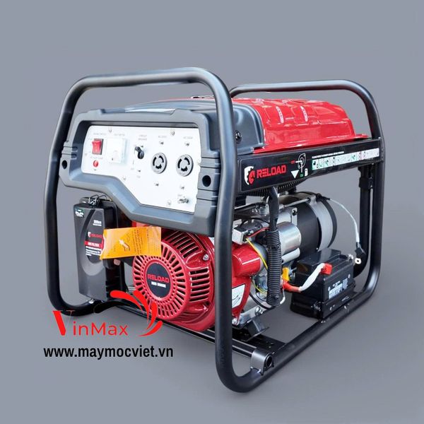 Máy Phát Điện Xăng 3.2KW Reload REG 3500E Đề Nổ