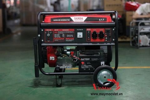 Máy phát điện xăng đề điện SANDA SD6800E