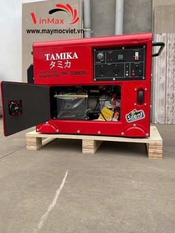 Máy Phát Điện Dầu Cách Âm Tamika TMK-DG6500S 5.5KW