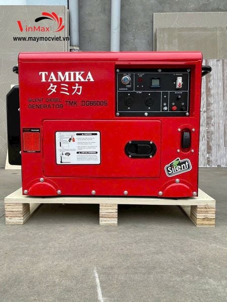 Máy Phát Điện Dầu Cách Âm Tamika TMK-DG6500S 5.5KW