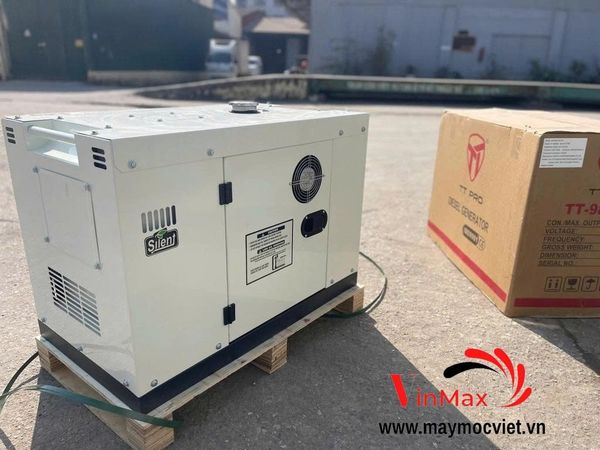 Máy Phát Điện Chạy Dầu 9KW TTPRO TT-9800SE 220V – Máy Phát Điện Cách Âm Công Suất Lớn