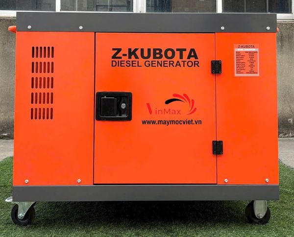 Máy Phát Điện Diesel Chống Ồn Z-KUBOTA ZKB15000-DXE (3 Pha)