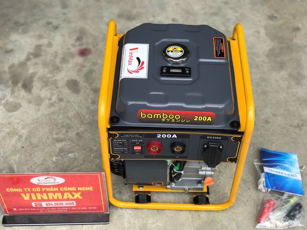 Máy Phát Hàn Chạy Xăng Bamboo BMB 200A