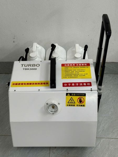 Máy Phun Khói Khử Trùng Chạy Điện Siêu Giảm Âm Turbo TBK3000