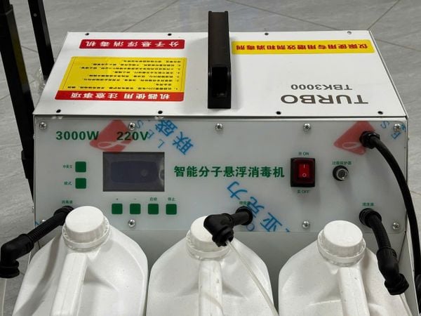 Máy Phun Khói Khử Trùng Chạy Điện Siêu Giảm Âm Turbo TBK3000