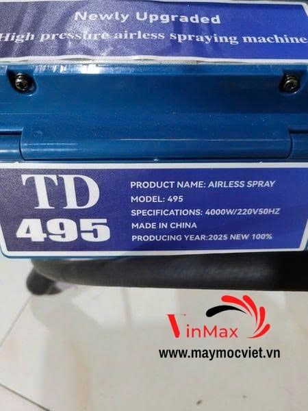 Máy Phun Sơn Turbo TD495
