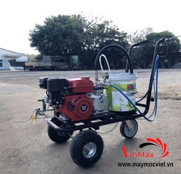 Máy phun sơn nguội kẻ vạch đường Turbo KT30