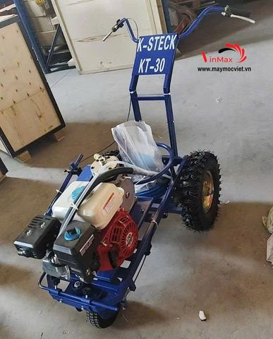 Máy phun sơn nguội kẻ vạch đường Turbo KT30