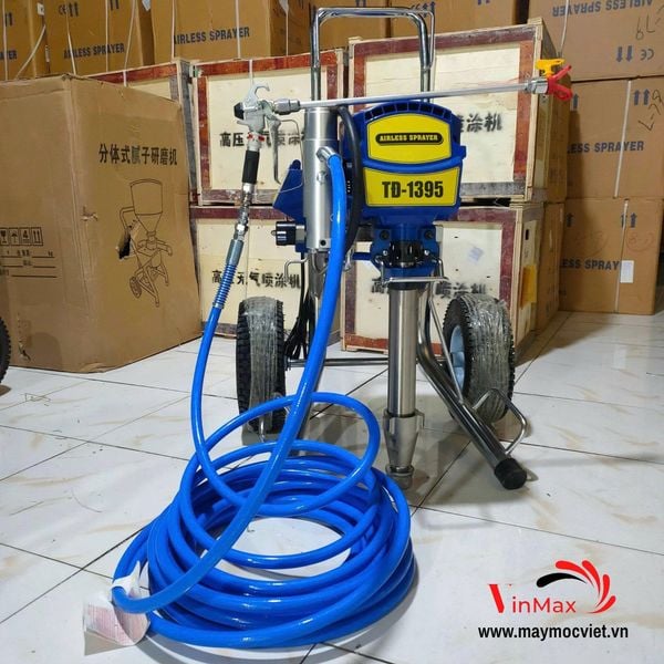 Máy phun bột bả đặc Turbo TD-1395