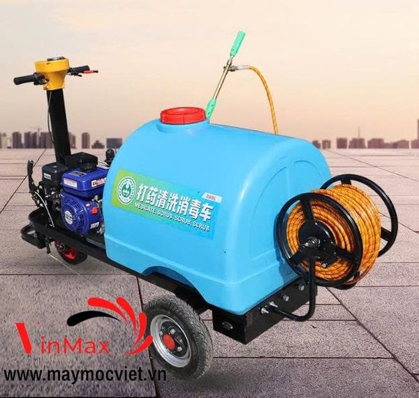 Máy Phun Thuốc Di Động Dùng Pin 300 Lít Turbo TBP132