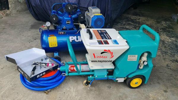 Máy Phun Vữa Chống Cháy Turbo Q10