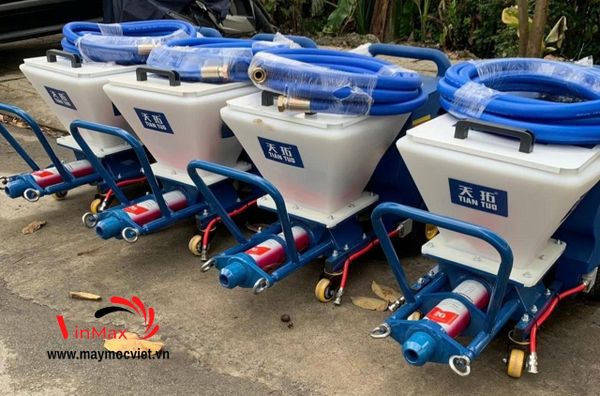 Máy Phun Vữa Chống Cháy Turbo Q10