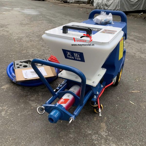 Máy Phun Vữa Chống Cháy Turbo Q10