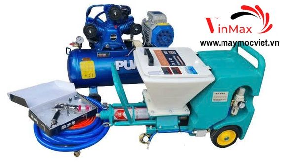 Máy Phun Vữa Chống Cháy Turbo Q10