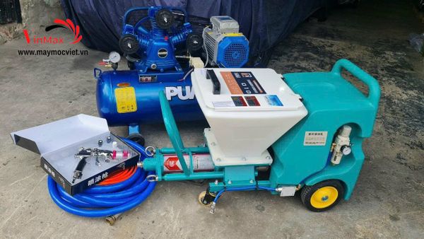 Máy Phun Vữa Chống Cháy Turbo Q10