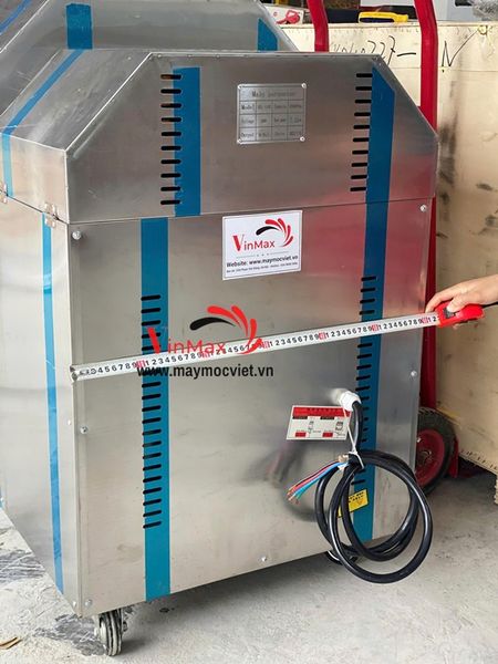 Máy rang hạt chạy điện 3 pha năng suất 40–50kg/giờ Turbo TBR50