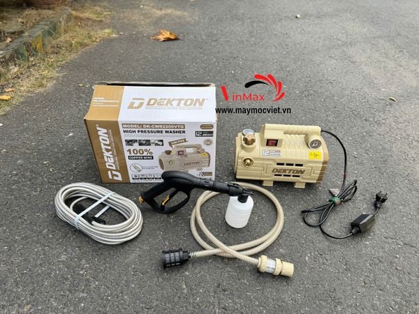 Máy Xịt Rửa Áp Lực 790W Dekton DK-CWR2200VTG (Motor Lõi Đồng)