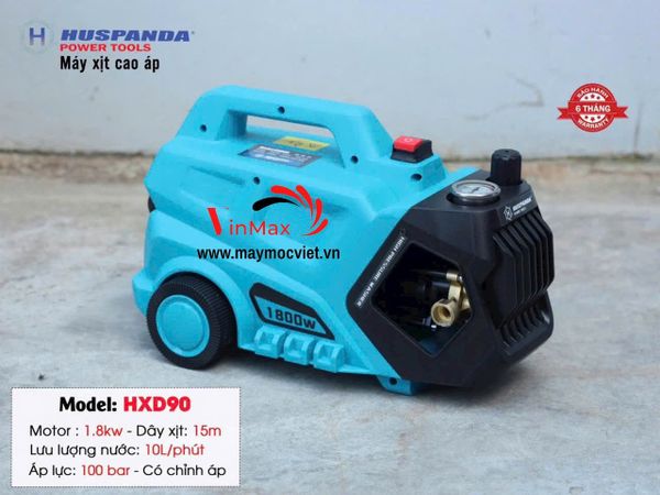 Máy Rửa Xe Huspanda 1800W HXD90