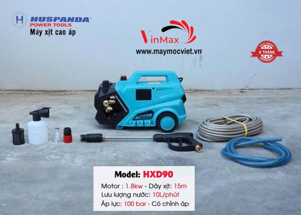 Máy Rửa Xe Huspanda 1800W HXD90