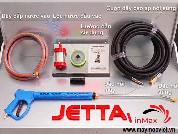 Máy Rửa Xe JETTA 2200PSI JET3000P-150J 3KW