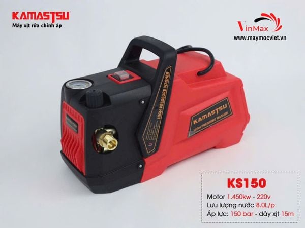 Máy Rửa Xe Gia Đình KAMASTSU 1450W KS150