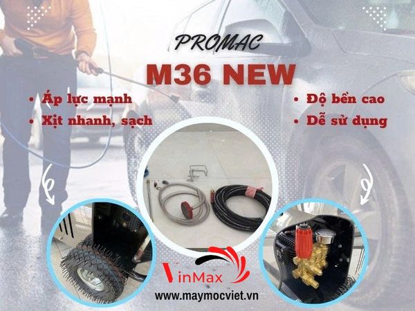 Máy phun áp lực Promac M36 New