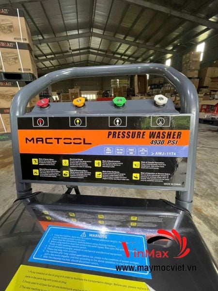 Máy xịt rửa áp lực Mactool AWJ-11T4