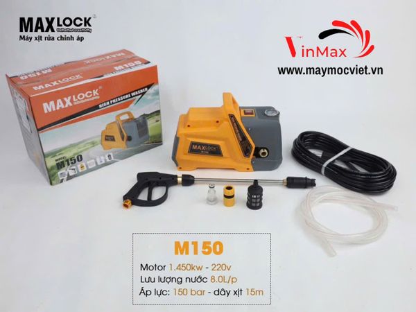 Máy Rửa Xe Gia Đình MAXLOCK 1450W M150