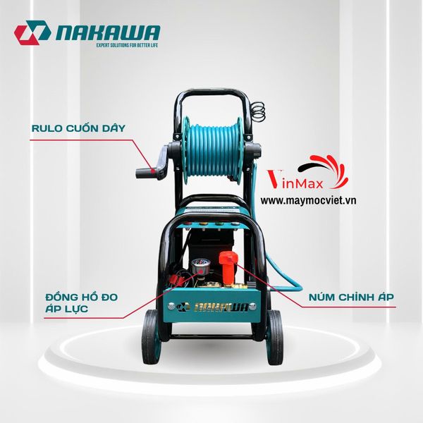 Máy Rửa Xe Áp Lực Cao 3100W NAKAWA NK-CW31PRO