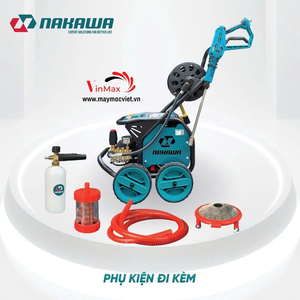 Máy Rửa Xe Cao Áp Nakawa 2.6KW NK-HPC2700PLUS Chính Hãng