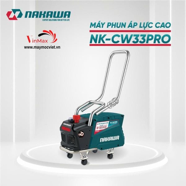 Máy Phun Áp Lực Cao NAKAWA NK-CW33PRO