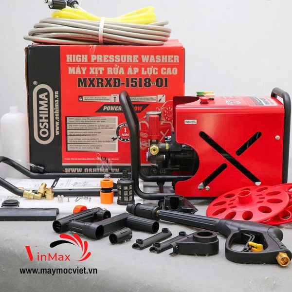 Máy rửa xe rulo cuốn Oshima MXRXĐ-1518-01
