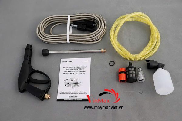 Máy Xịt Rửa OSHIMA MXR-JZ 1050C-N 2.8kW Đỏ Điện 1 Pha