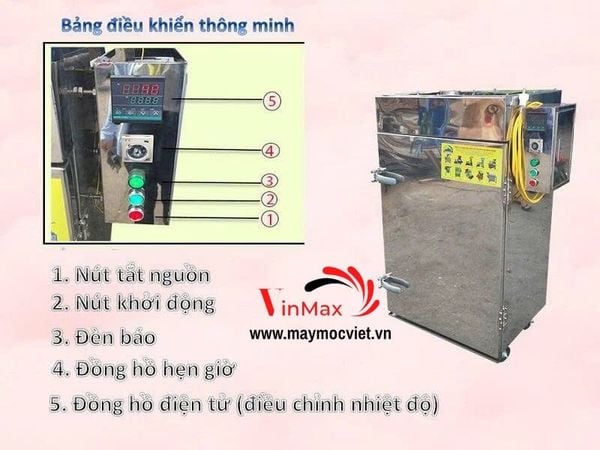 Máy Sấy Thực Phẩm Nông Sản Hẹn Giờ Điều Chỉnh Nhiệt Turbo S10I