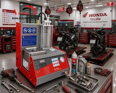 Máy Súc Rửa Kim Phun Xe Máy BS-220FI