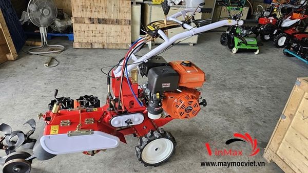 Máy tạt luống, lên luống tạo rãnh cầu trước đề nổ công suất 13HP Turbo TBL13